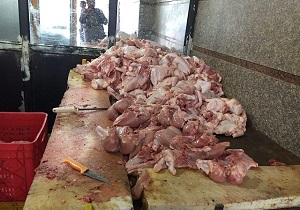 کشف پنج تن فرآورده خام دامی غیر بهداشتی