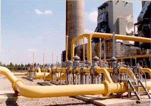 خط لوله گازرسانی شهرک صنعتی ایوانکی افتتاح شد