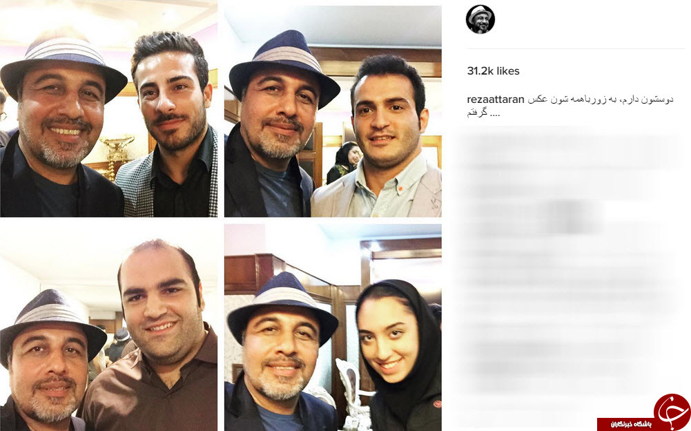 سلفی عطاران با قهرمانان المپیک+ اینستاپست
