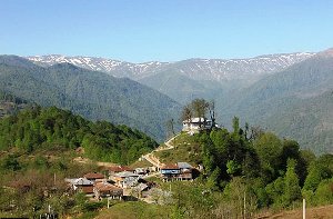 فوشه، روستای خطی در کنار رودخانه