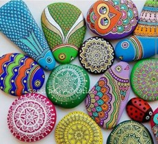 آشنایی نوجوانان خوزستانی با هنر نقاشی روی سنگ
