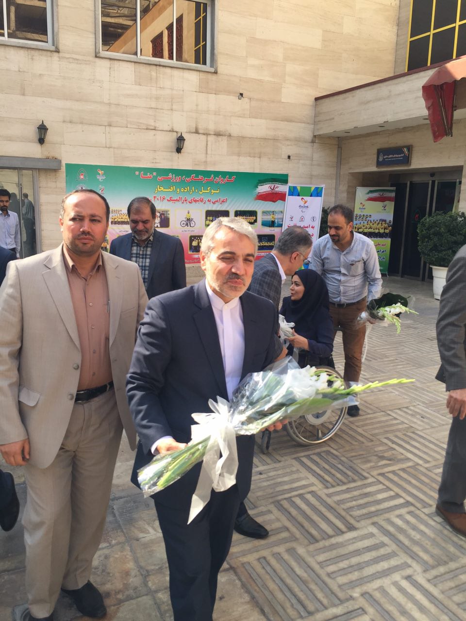 بازدید سخنگوی دولت از اردوی كاروان منا+عکس