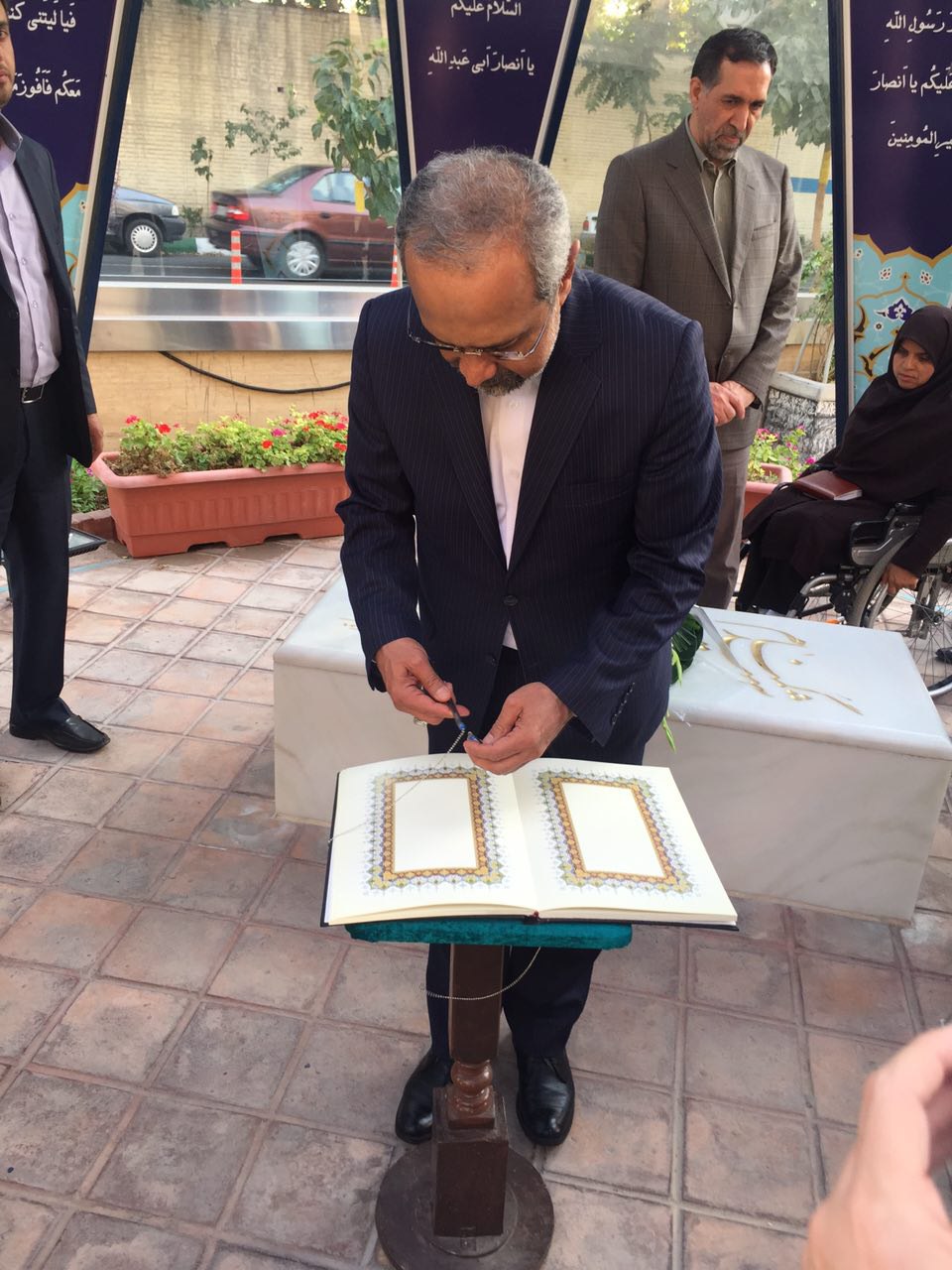 بازدید سخنگوی دولت از اردوی كاروان منا+عکس