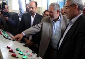بهره برداری از پروژه شبکه آبیاری تحت فشار تجمیعی
