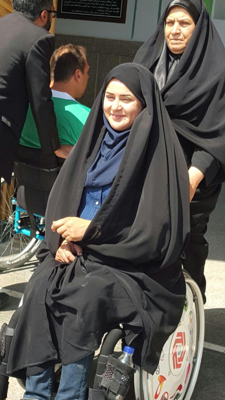 کاروان پارالمپیک در مسیر زیارت + گزارش تصویری و فیلم