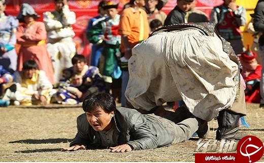 جکی&zwnj;چان در 63 سالگی فیلم اکشن بازی کرد +عکس