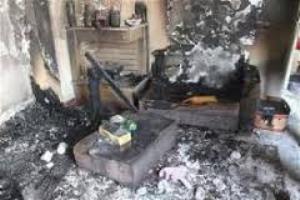 یک مصدوم در آتش سوزی یک منزل مسکونی در گرگان