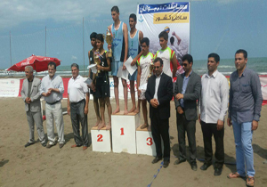 مازندران در سکوی سومی مسابقات والیبال ساحلی نوجوانان کشور
