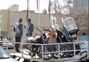 توقيف 600 دستگاه موتورسيكلت متخلف