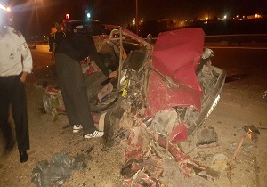 تصادف مرگبار در اولین روز ماه مهر