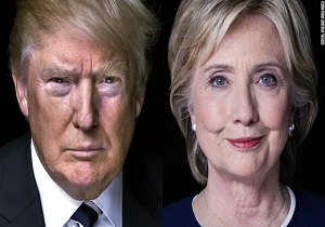 نتایج نظرسنجی: کلینتون پیش از نخستین مناظره انتخاباتی نسبت به ترامپ برتری دارد