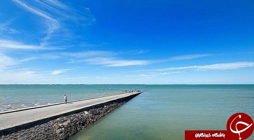 جاده&zwnj;ای جالب در فرانسه + تصاویر