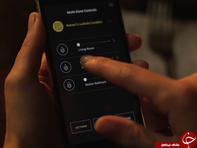 روشن کردن شمع با تلفن همراه!+تصاویر