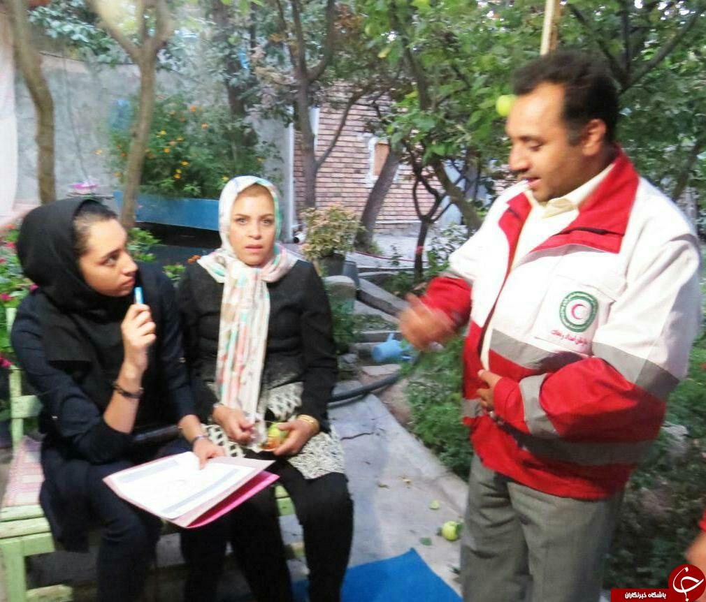 کیمیا علیزاده عضو داوطلبان هلال احمر شد + تصاویر
