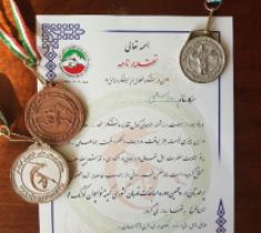 چهار مدال ووشو برای یک خانواده در گلستان