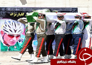 ورود پیکر بهمن گلبارنژاد دوچرخه‌ سوار پارالمپیکی ایران به شیراز