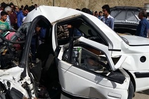 مرگ 2 نفر بر اثر حادثه رانندگی در ایذه