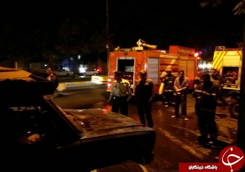 آتش گرفتن خودرو