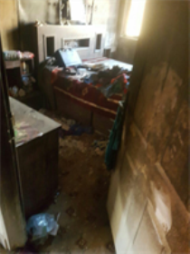 بی نامی کوچه ها منجر به سوخته شدن واحد مسکونی شد+ تصاویر