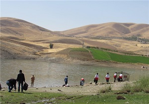 پاکسازی محوطه سد قشلاق سنندج