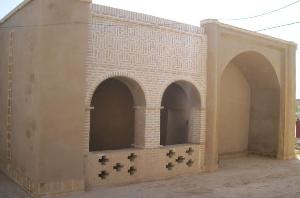 مرمت آب انبار قجری سریزد