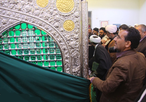 ضریح جدید امامزاده حسین و ابراهیم(ع) فلاورجان