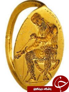 انگشتر طلای عجیب کوروش کبیر در روسیه +عکس