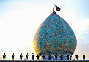 شاهچراغ (ع) سیاهپوش شد