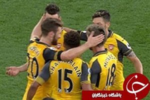 خلاصه بازی برنلی 0 _ 1 آرسنال + فیلم