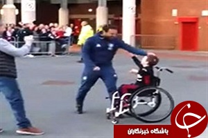 برخورد دوستانه و صمیمی خوان ماتا با کودک معلول + فیلم