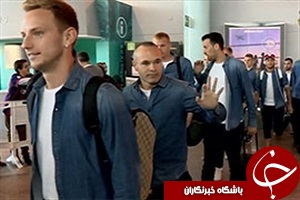سفر تیم بارسلونا به ویگو + فیلم