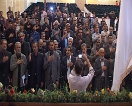برگزاری مراسم مشکی پوشان و عزاداری ماه محرم در اراک
