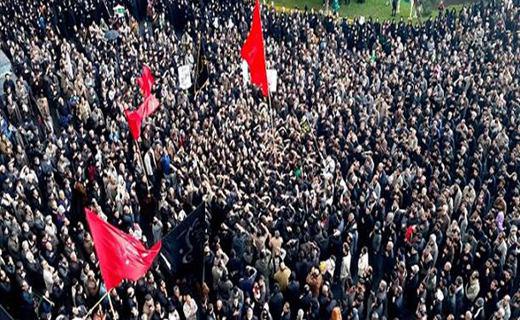 اجتماع عظیم عزاداران حسینی در مشهد برگزار می&lrm;شود
