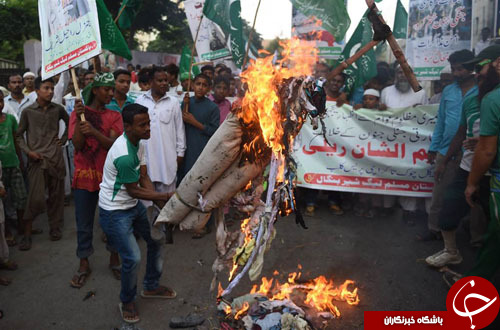 از آتش زدن آدمک نخست وزیر هند در پاکستان تا دونالد ترامپ در نقش سوپرمن