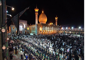 شاهچراغ (ع) میزبان عزاداران حسینی