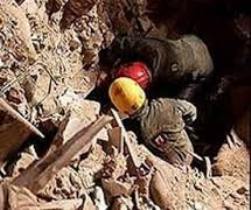 یک کشته در ریزش دیوار در  مراوه تپه