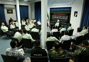 دیدار فرماندهان انتظامی با امام جمعه