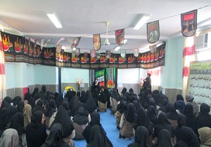مراسم عزاداری دهه نخست محرم درآبیک