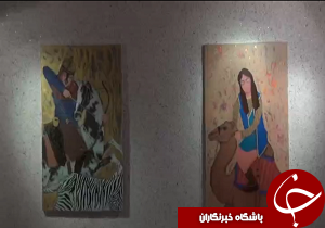 مرور شاهنامه در نمایشگاه نقاشی