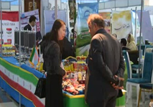 کالای ایرانی در بزرگترین نمایشگاه قزاقستان + فیلم
