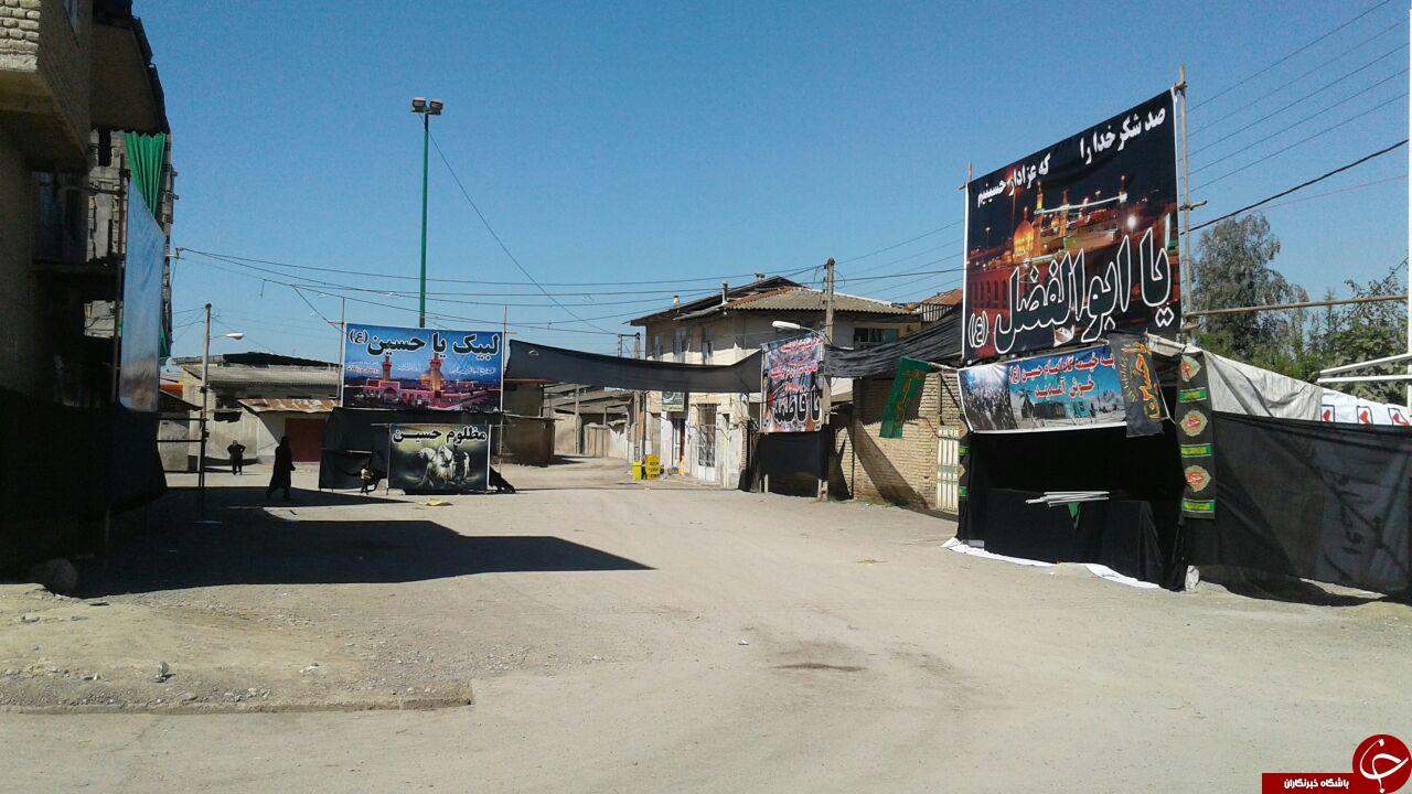 حال و هوای محرم در روستای مرزن&zwnj;کلاته + تصاویر