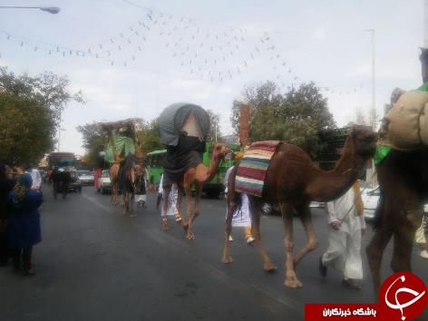 کاروان نمادین نینوا در شهر بیرجند به حرکت درآمد