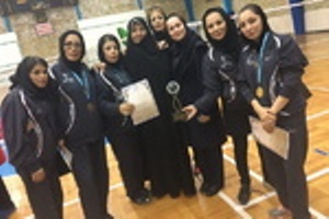 تیم تالاسمی بانوان گلستان نایب قهرمان کشور