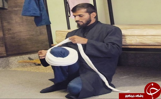 طلبه&zwnj;ای که با فوتبال تبلیغ می&zwnj;کند