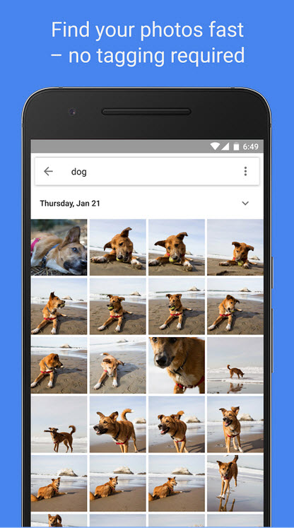 دانلود آخرین بروزرسانی نرم افزار google photos