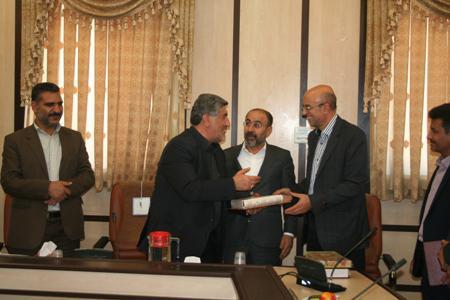 معارفه مدیرکل غله استان یزد