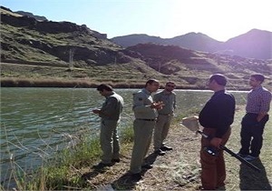 جمع آوری تورهای ماهی گیری ازرودخانه ارس