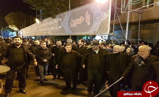 عکس/ قلعه&zwnj;نویی در دسته عزاداری معروف تبریز