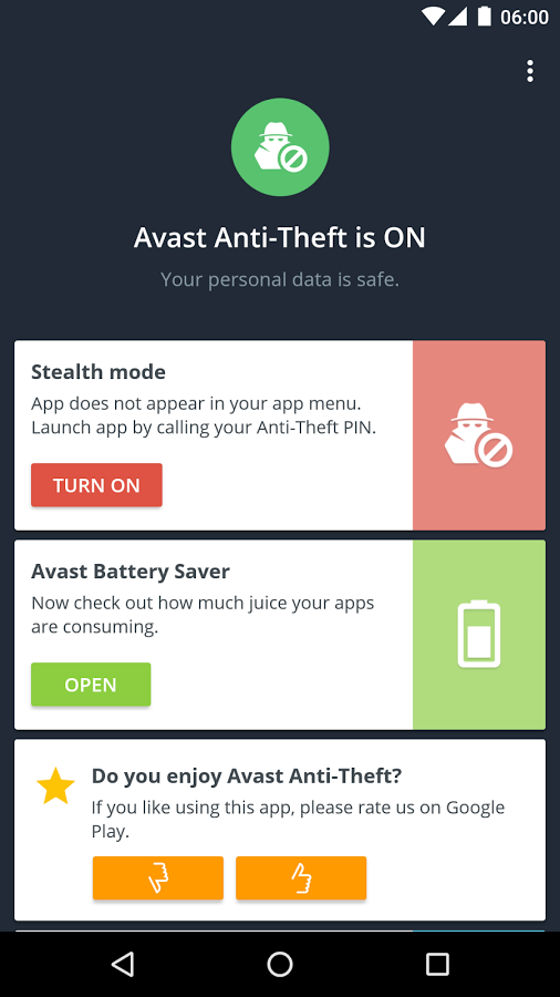 Avast Anti-Theft 4.2.0