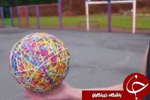 حرکات تکنیکی زیبا با توپ چغر و بد بدن + فیلم